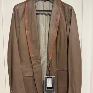 Giorgio Armani leather jacket